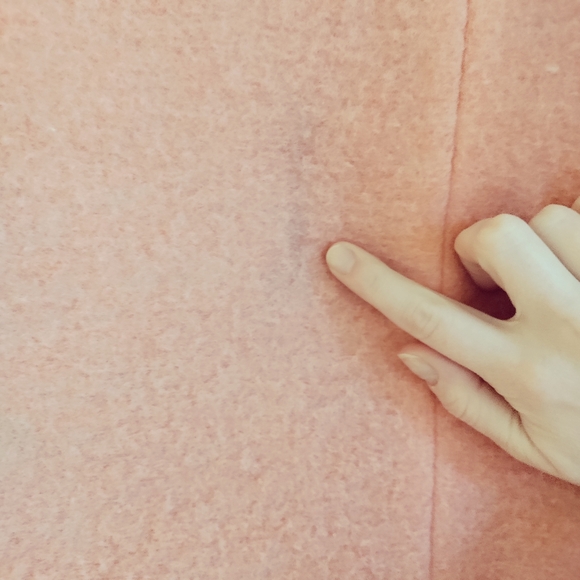 Topshop Boiled Wool Coral Coat - Picture 11 of 12